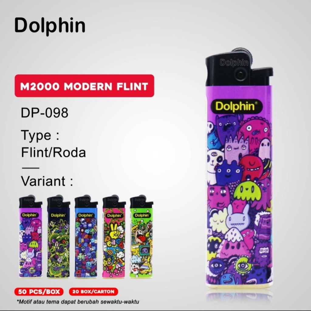 Korek Roda Dolphin Sticker Mirip Cricket