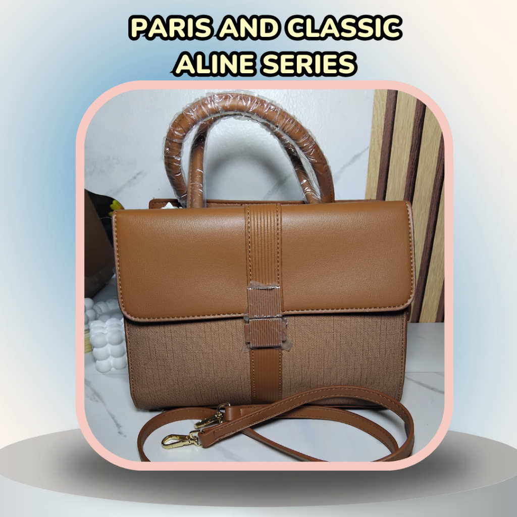 Paris Classic Tas Aline Wanita Import Branded Fashion Handbag