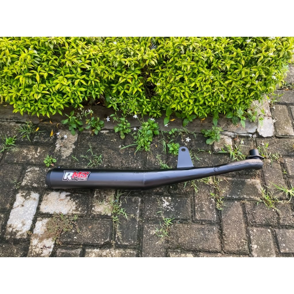 Knalpot standar racing fizr bambu suara garing