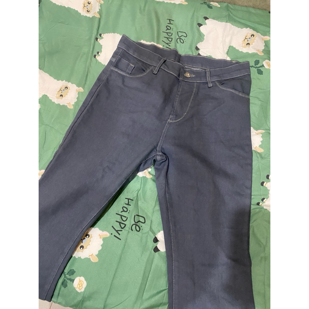 preloved cutbray jeans warna grey | cutbray jeans grey