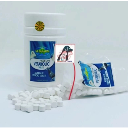 VETABOLIC VETAFARM DOPING VITAMIN MERPATI BALAP STAMINA ECER PER BUTIR