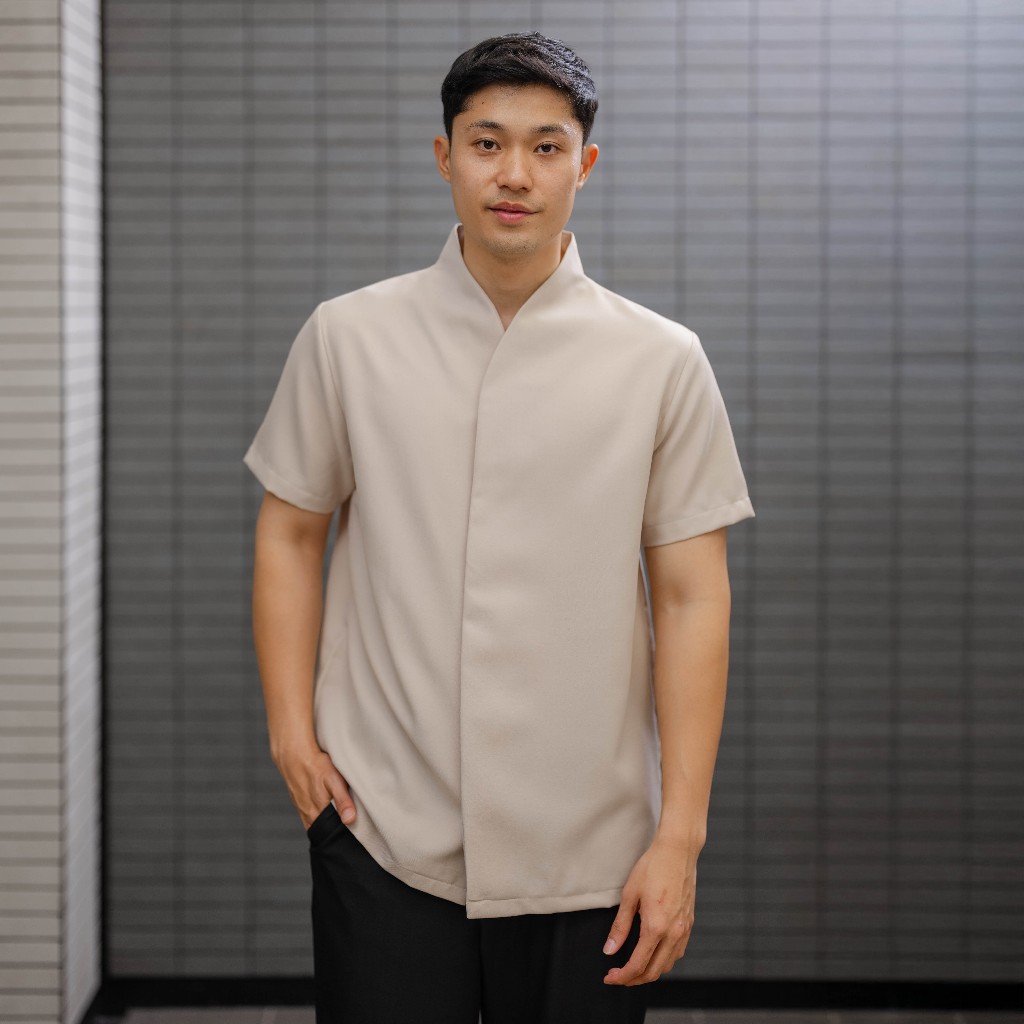 Beatrice Clothing Surabaya Liam Shirt - Shirt Pria V-neck