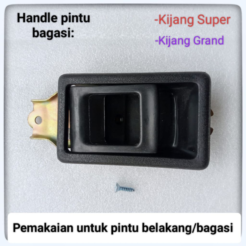 Handle Pintu Bagasi Kijang Super Handle Pintu Bagasi Dalam Kijang Super Bukaan Pintu Kijang Super Ba