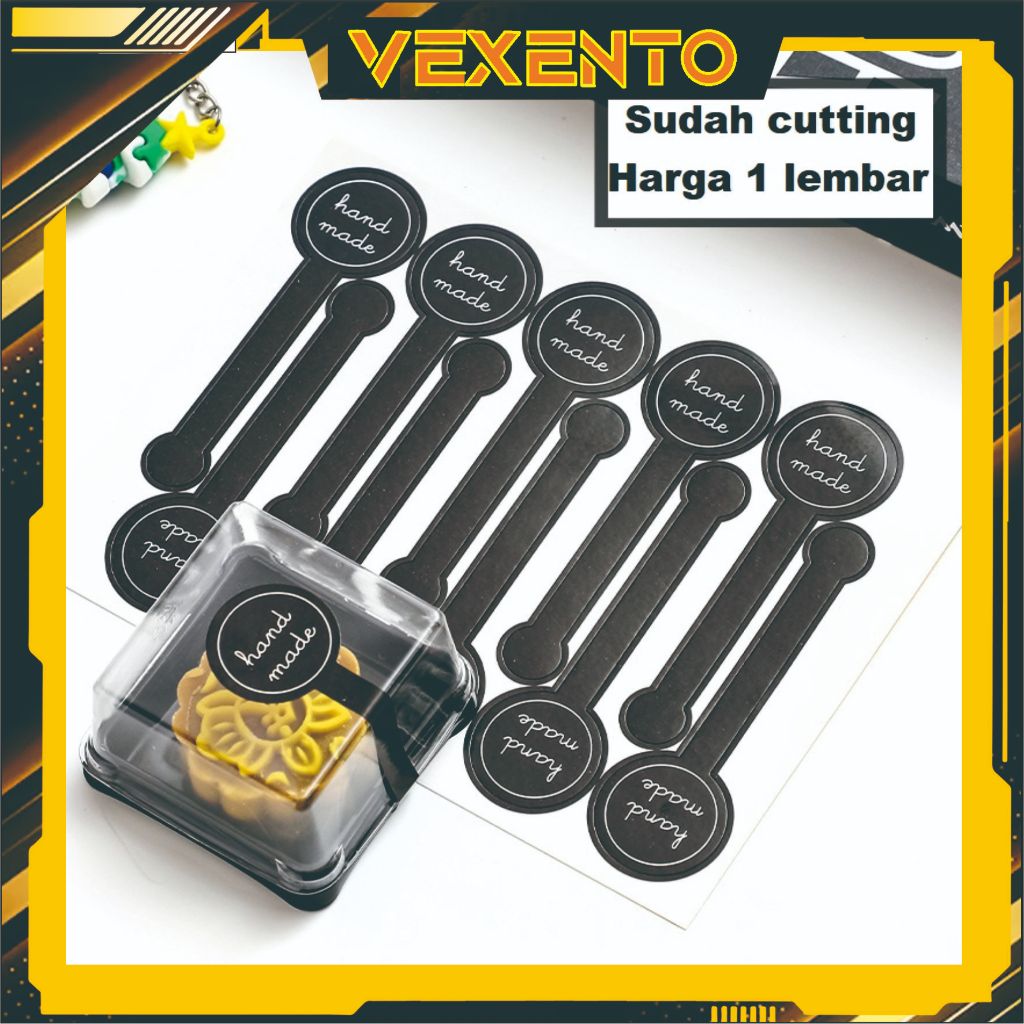 Stiker Segel Thank You Label Toples Botol Box Kemasan Makanan Food Seal Sticker by Vexento