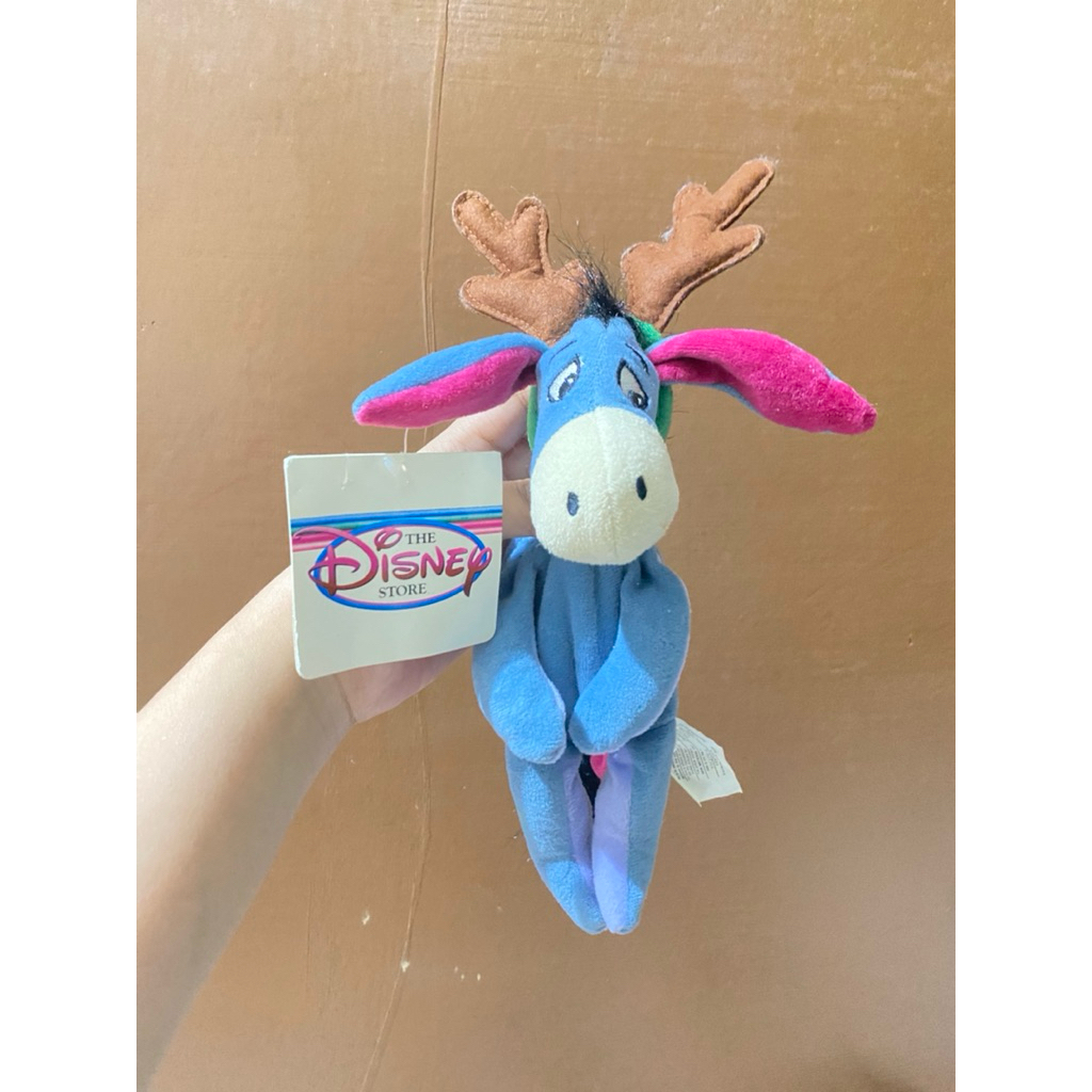 Boneka Karakter Eeyore Rusa size 22cm Original / Boneka Disney Karakter Eeyore / Boneka Eeyore winni