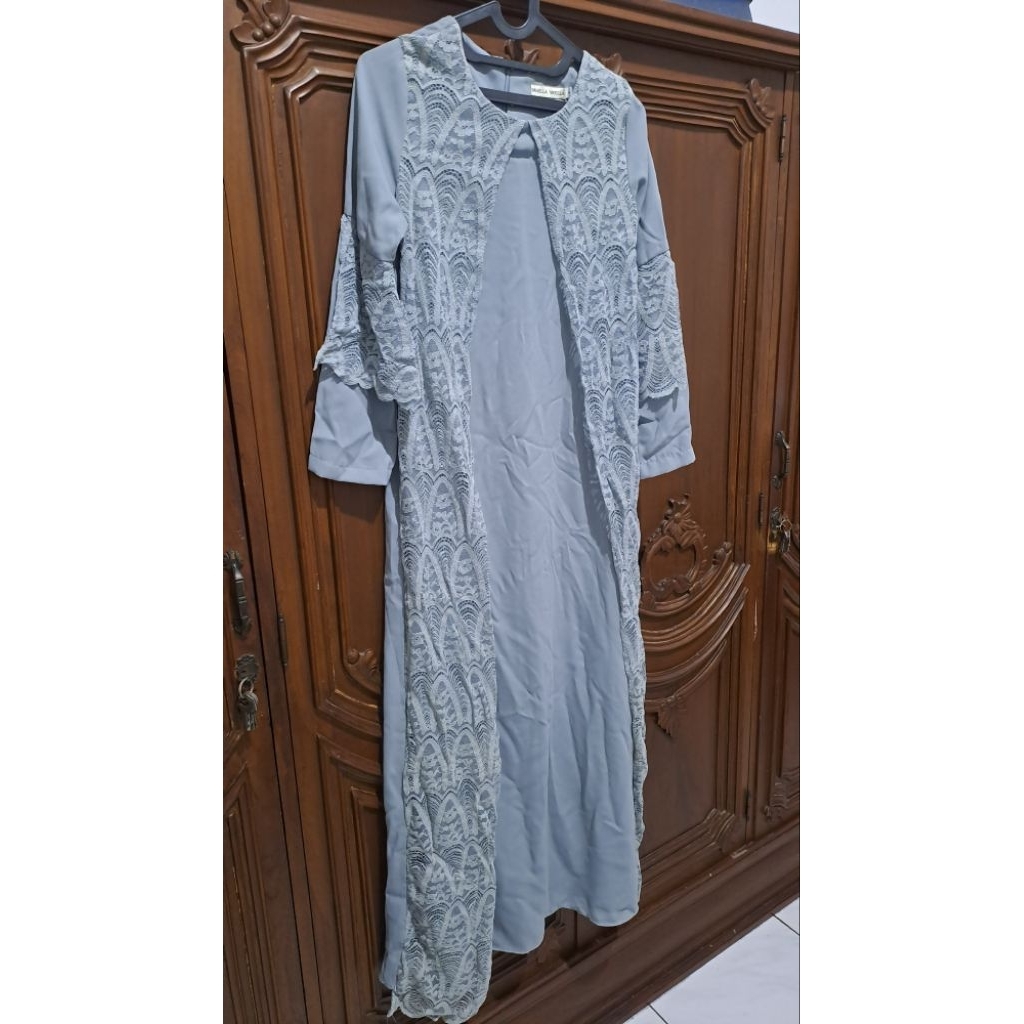 preloved dress Vanilla hijab