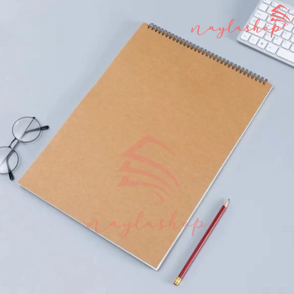 Sketchbook Watercolor 250gsm Ring Spiral || Sketchbook A4 A5 250gsm Watercolor Ring Spiral