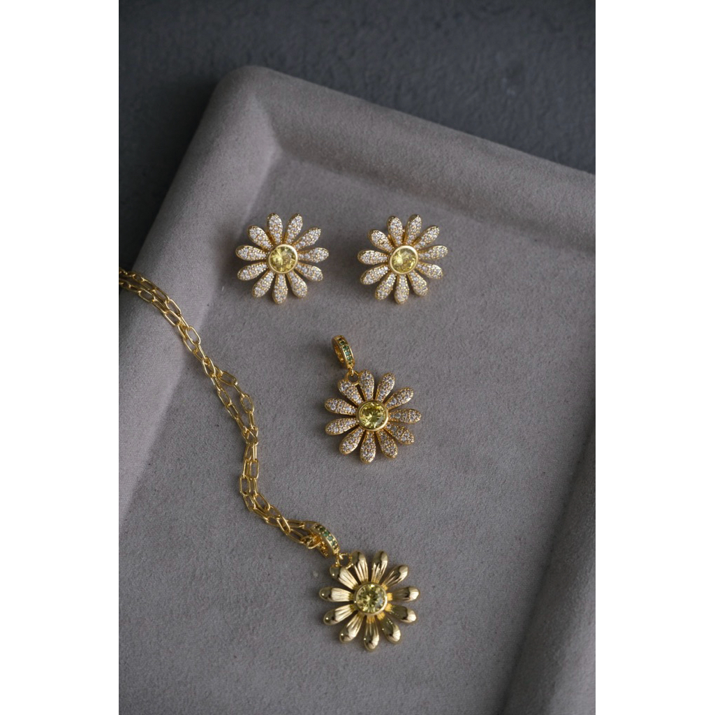 DAISY GOLD / KALUNG / LIONTIN FASHION / LIONTIN DAISY / LIONTIN WANITA / ANTING / PENDANT / KALUNG B