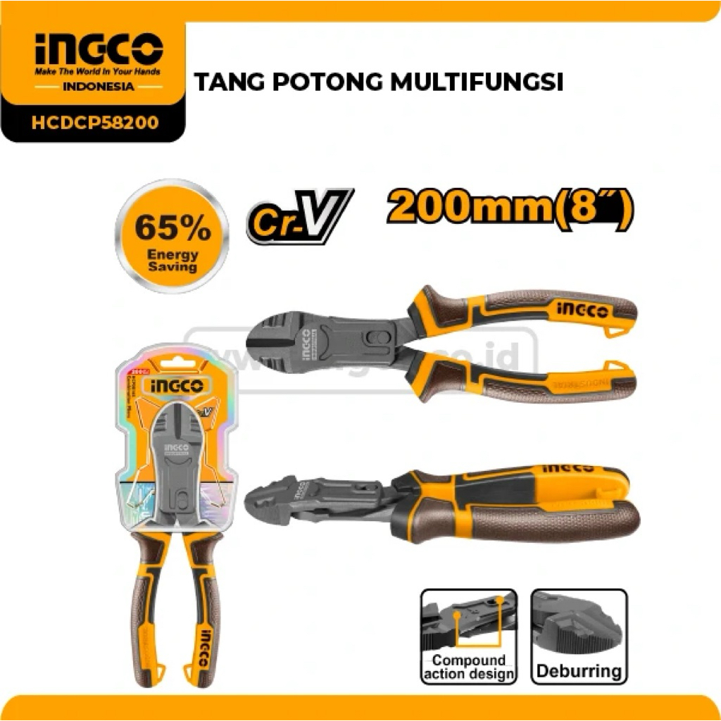 TANG POTONG MULTIFUNGSI INGCO HCDCP58200