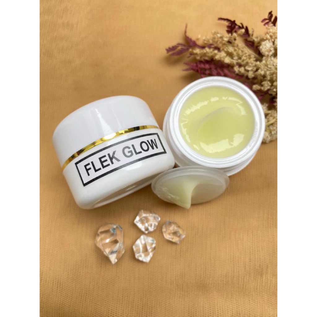 KRIM FLEK GLOW GEL KRIM MALAM WHITENING PEMUTIH FLEK TEBAL