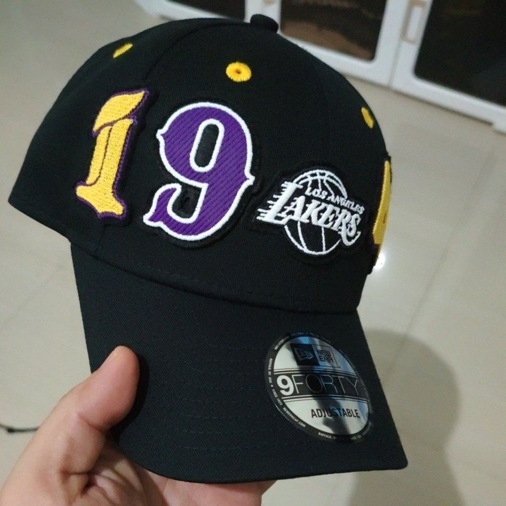 TOPI CAP NEW ERA 940 LOS ANGELES LAKERS