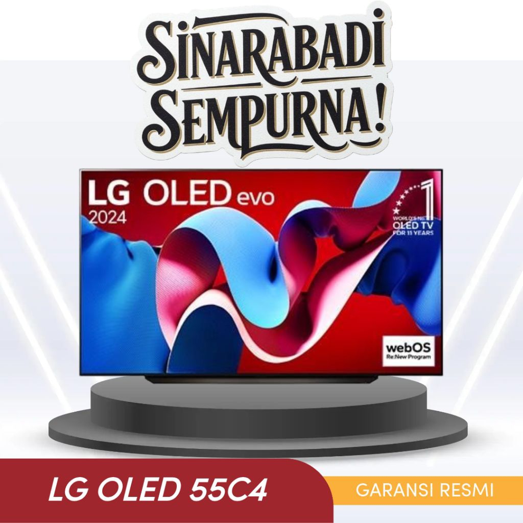 LG OLED 55C4 / 55C4PSA 4K Smart tv 55
inch 2024 series