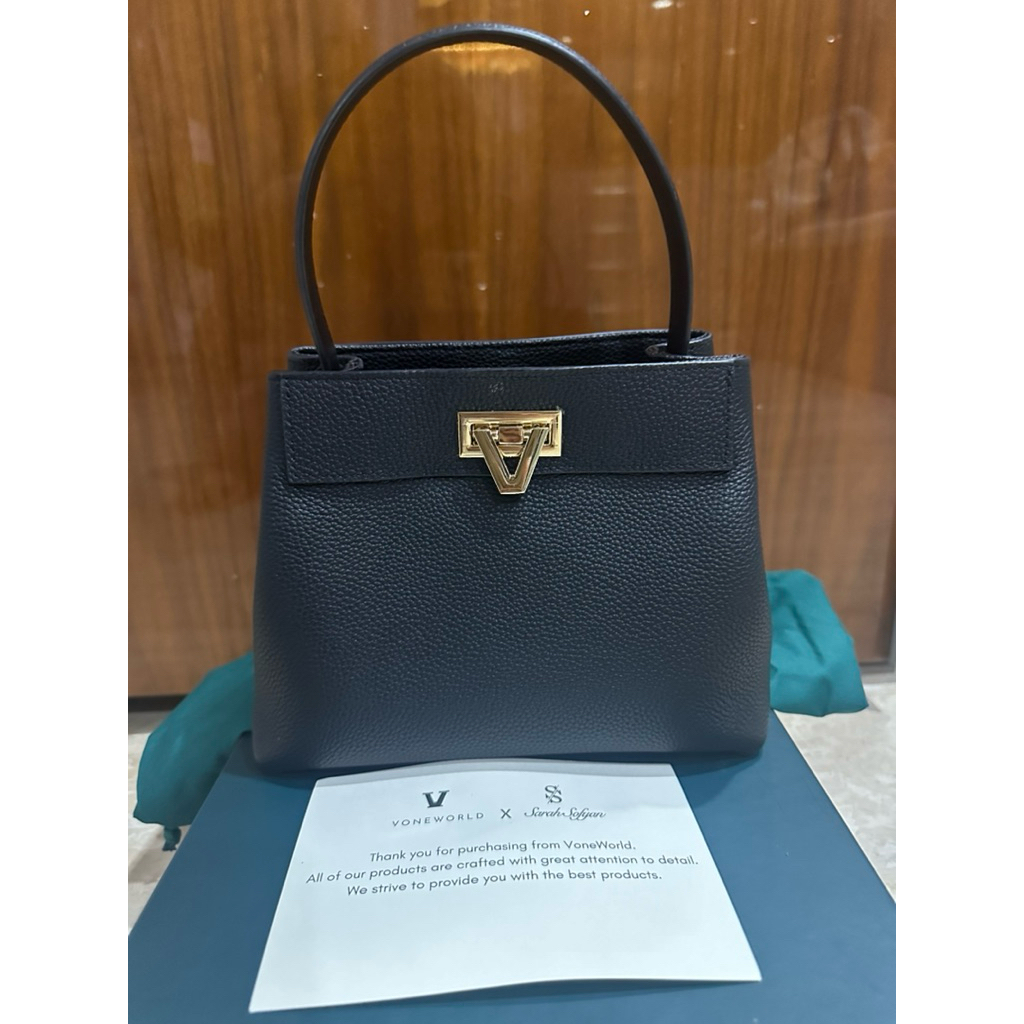 Sarah bag vone world mini black new edition preloved