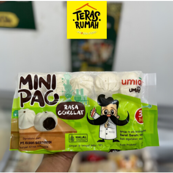 UMIAMI - MINIPAO BAKPAO MINI ISI COKLAT ISI 30