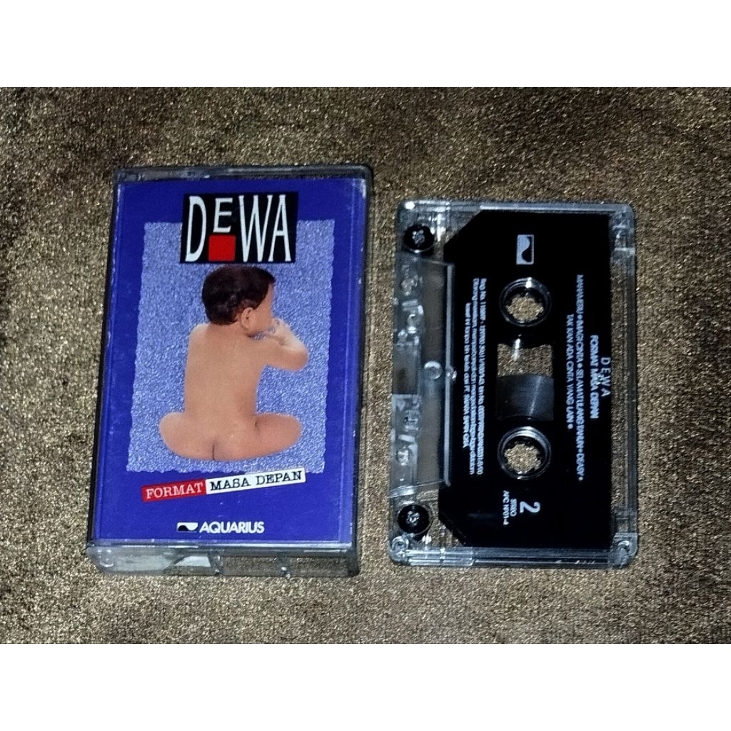 Kaset pita dewa 19 Album format masa depan