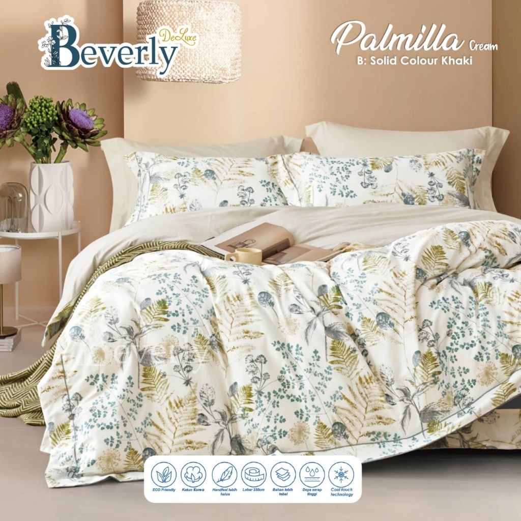 Sprei Katun Beverly motif Palmilla