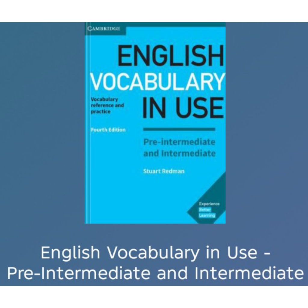 BUKU English Vocabulary in Use - Pre-Intermediate and Intermediate