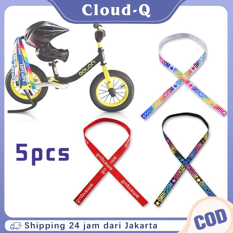 5Pcs Aksesoris Helm Pushbike / Aksesoris Helm Pita / Aksesoris Helm Pushbike Anak