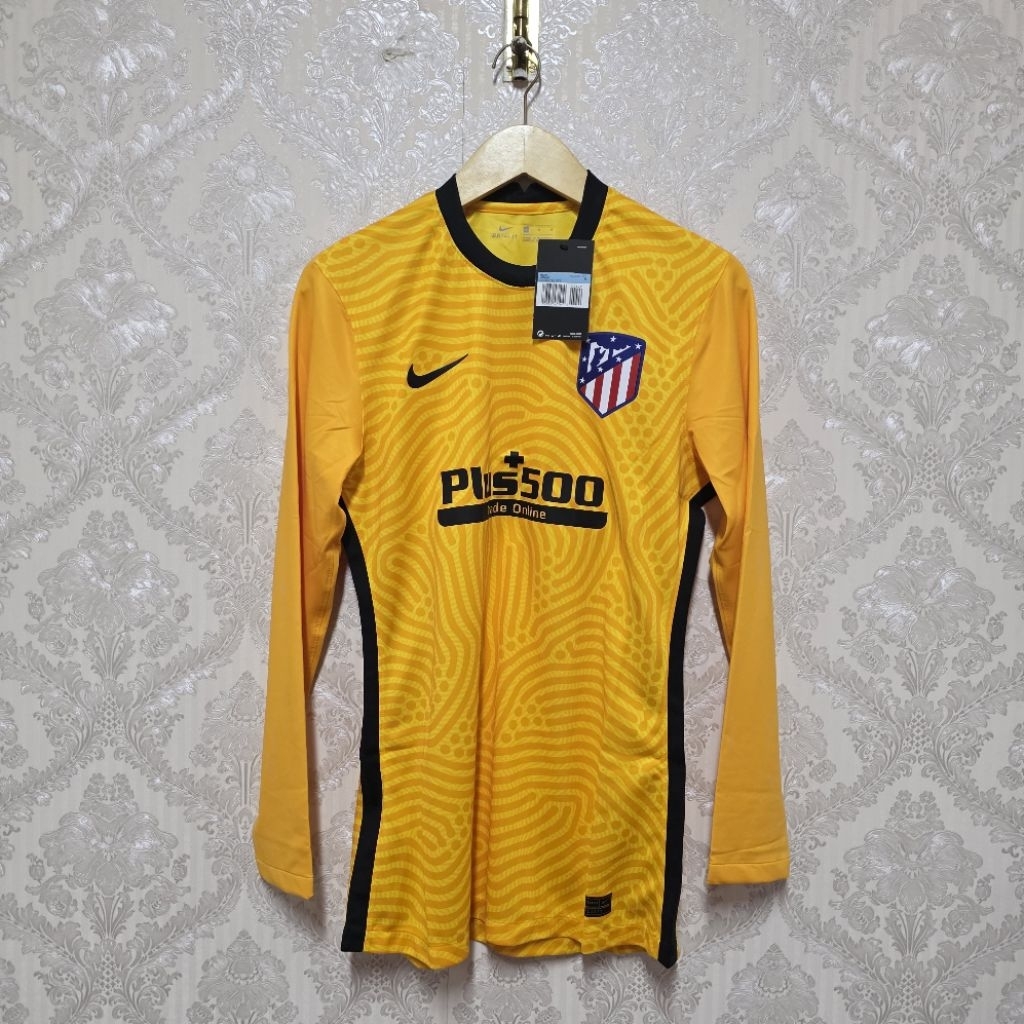 NK ATM ATLETICO MADRID MATCH MEN'S GOAL KEEPER LONG SLEVEES DRI-FIT FOOTBALL AUTHENTIC PLAYER ISSUE 