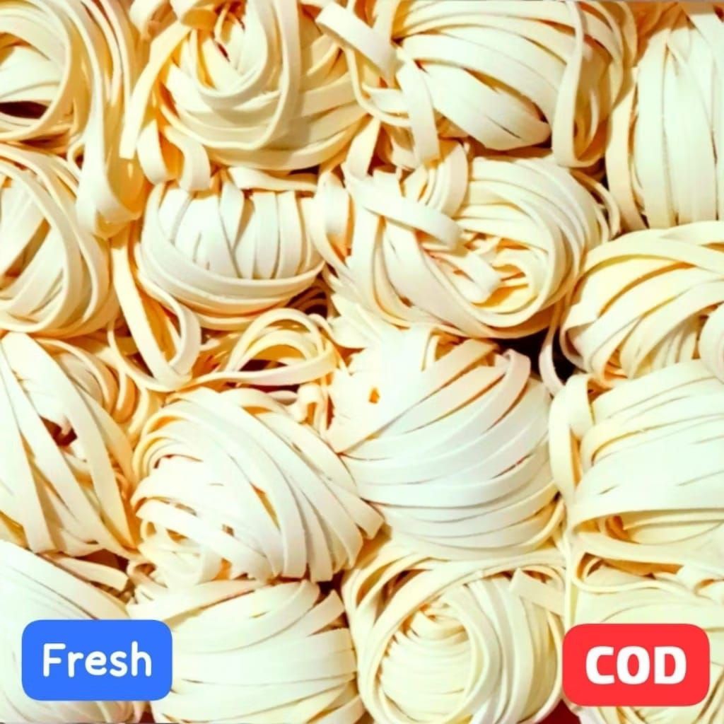 MIE AYAM MENTAH / MIE GEPENG / MIE PIPIH 1 KG