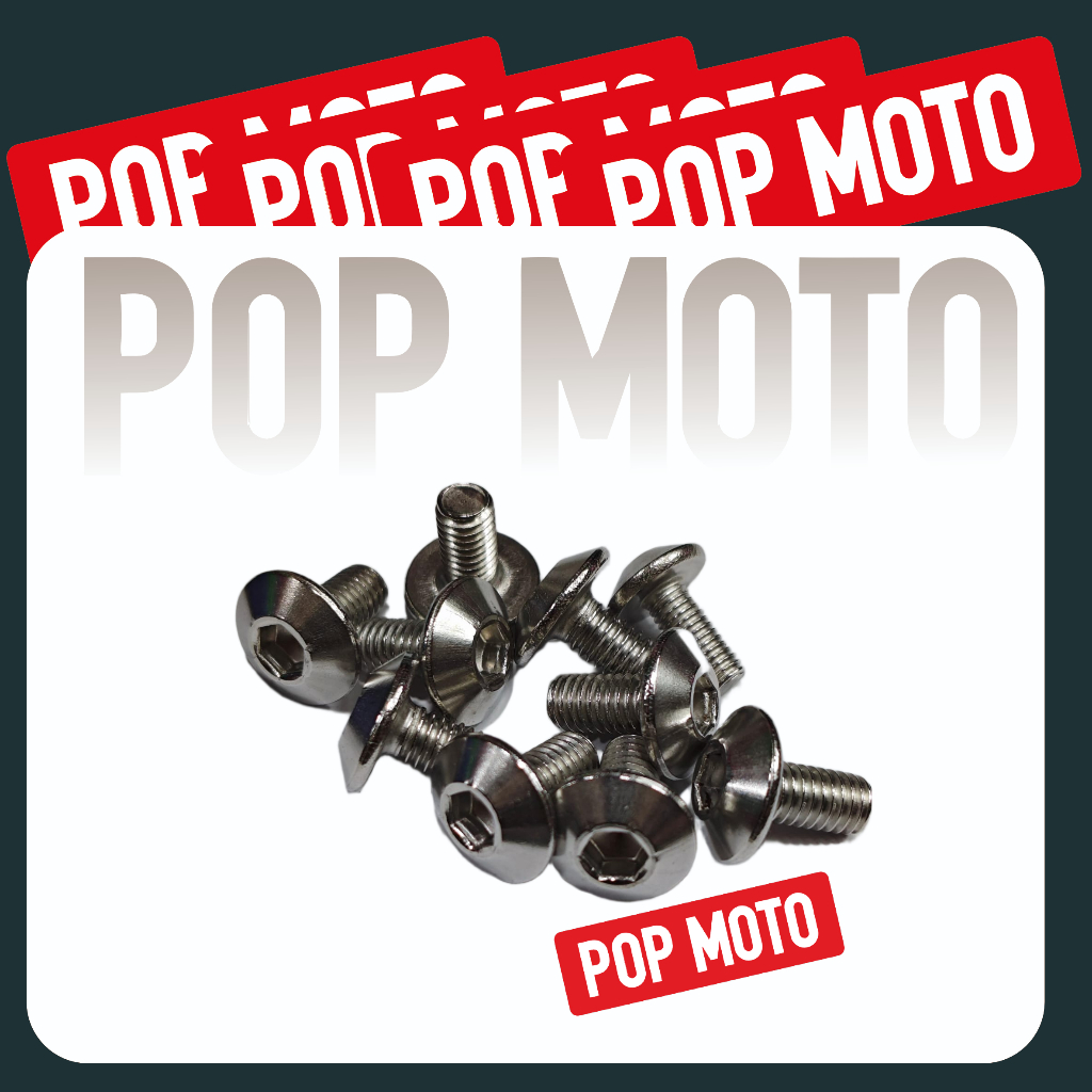 Baut L Umbrella Head M6 X 12 16 20 25 Kunci L Stainless Steel 304 Vixion X Ride Baut Body Payung