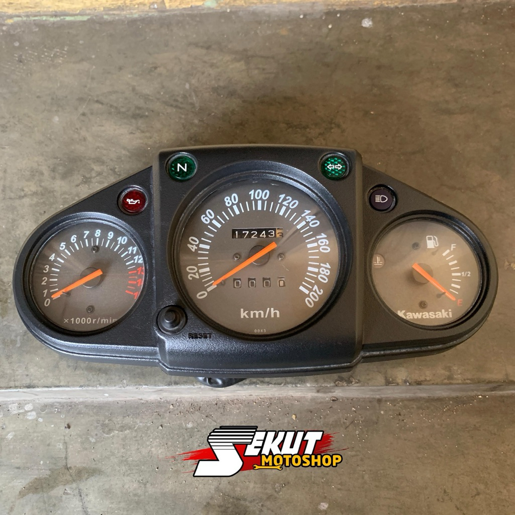 Speedometer Ninja 250 Karbu Spidometer Ninja 250 Karbu Original Copotan