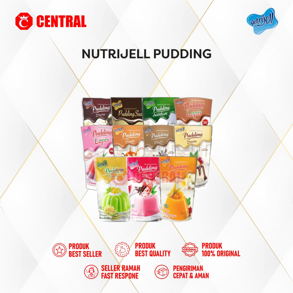 NUTRIJELL BUBUK PUDING SUSU/central bandung