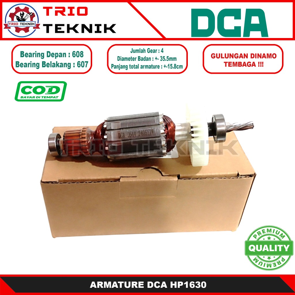 DCA Armature Angker Mesin Bor Makita HP 1630