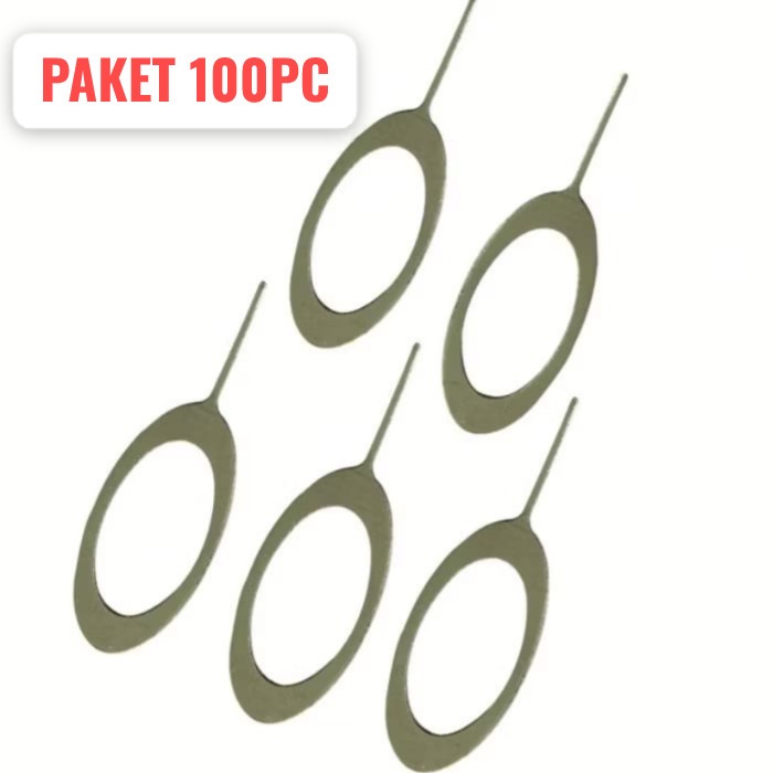 100PC COMFORT Super Long SIM Ejector for Oppo Vivo iPhone - SIM Card Injector Tool