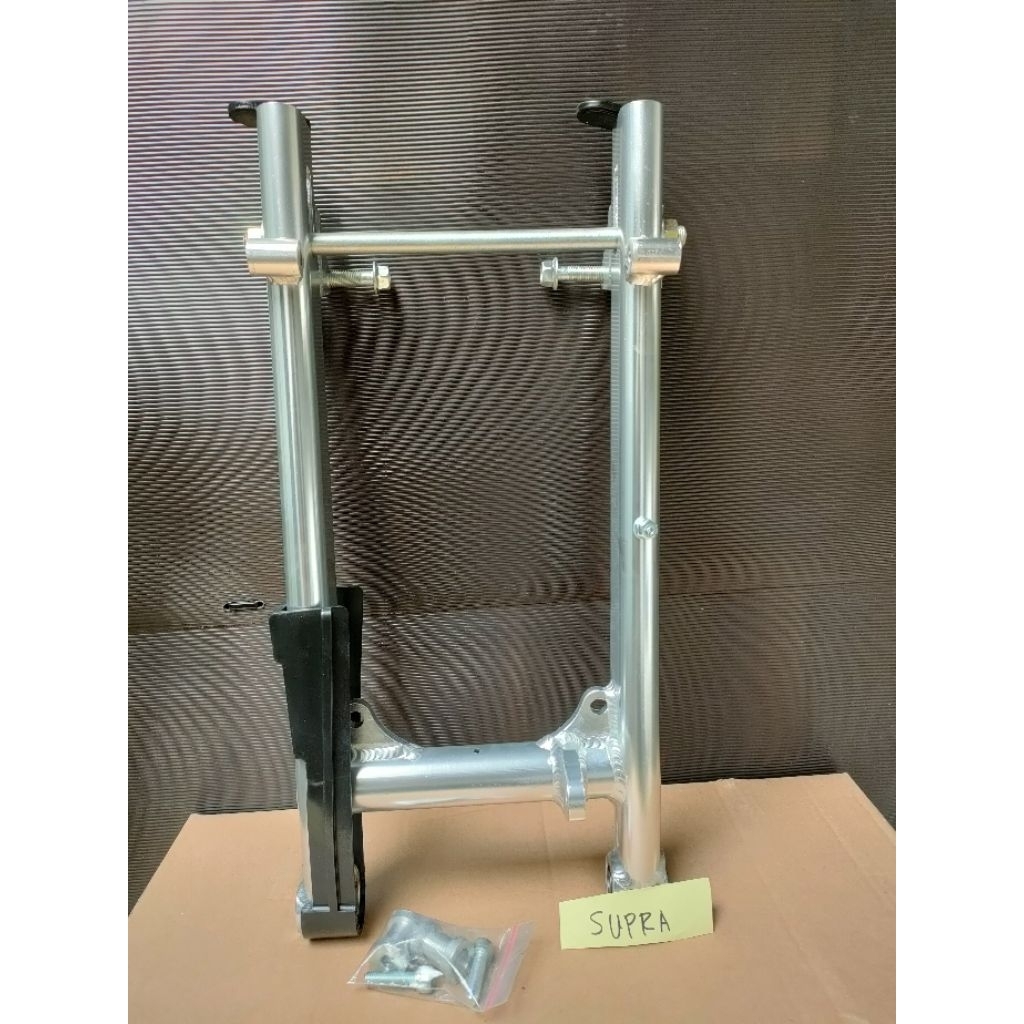 swing arm grand supra x 100 grand supra lama grand supra pasang gen 2 supertrack warna silver
