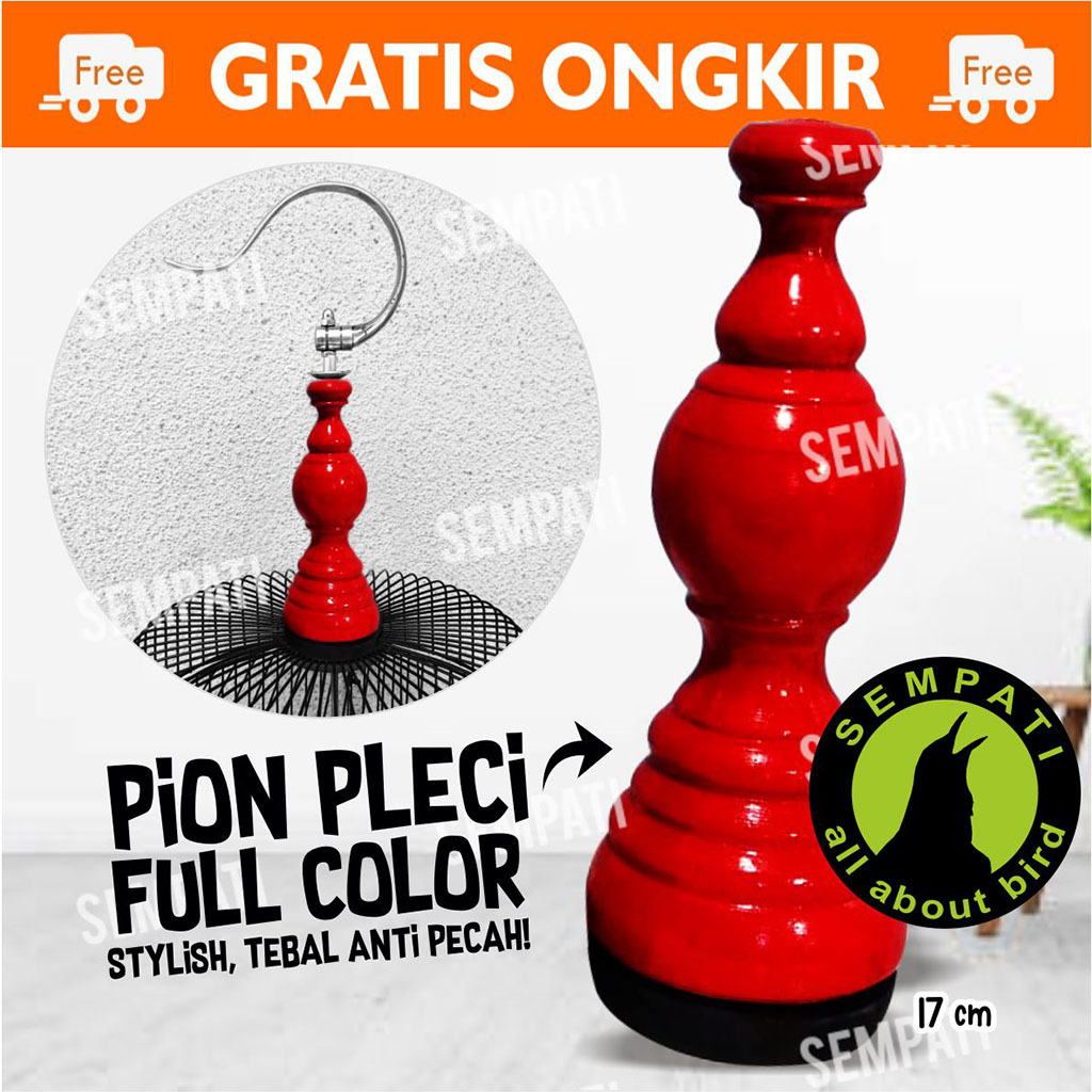 SEMPATI PION PLECI KAYU PION SANGKAR KANDANG BURUNG PLECI CIBLEK VARIASI SANGKAR BULAT KOTAK