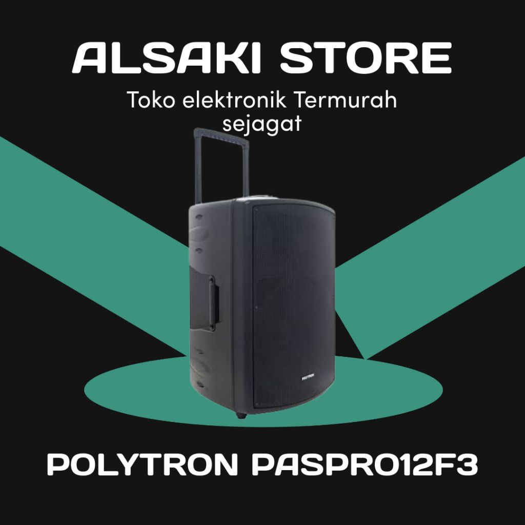POLYTRON PASPRO 12F3/PASPRO12F3 TANPA MIC