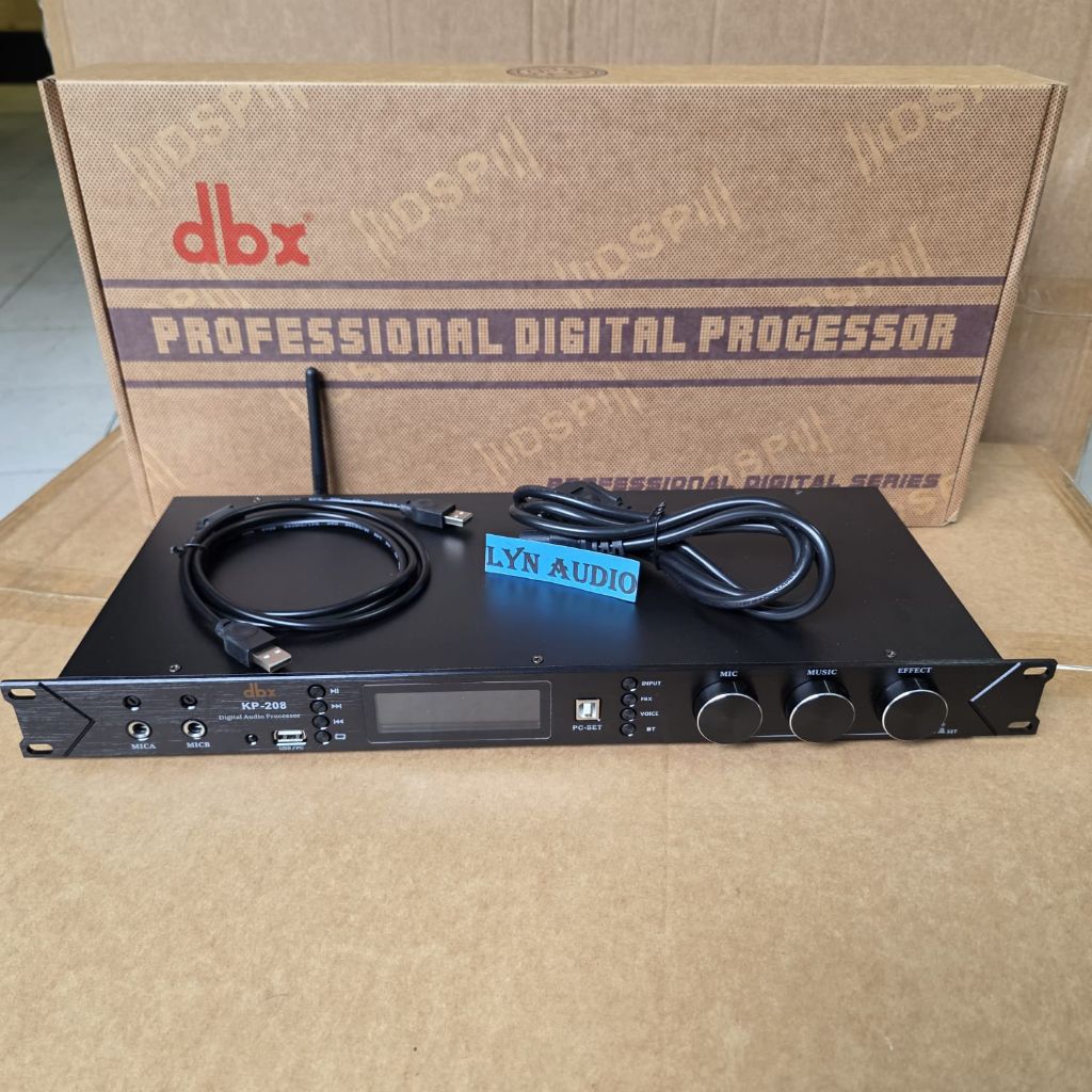 PROCESSOR KARAOKE DBX KP-208 PROFESSIONAL DIGITAL PROCESSOR DBX KP-208 BLUETOOTH