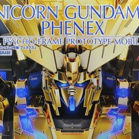 PG 1/60 Unicorn Gundam 03 Phenex Full Psycho MIB Bandai Perfect Grade