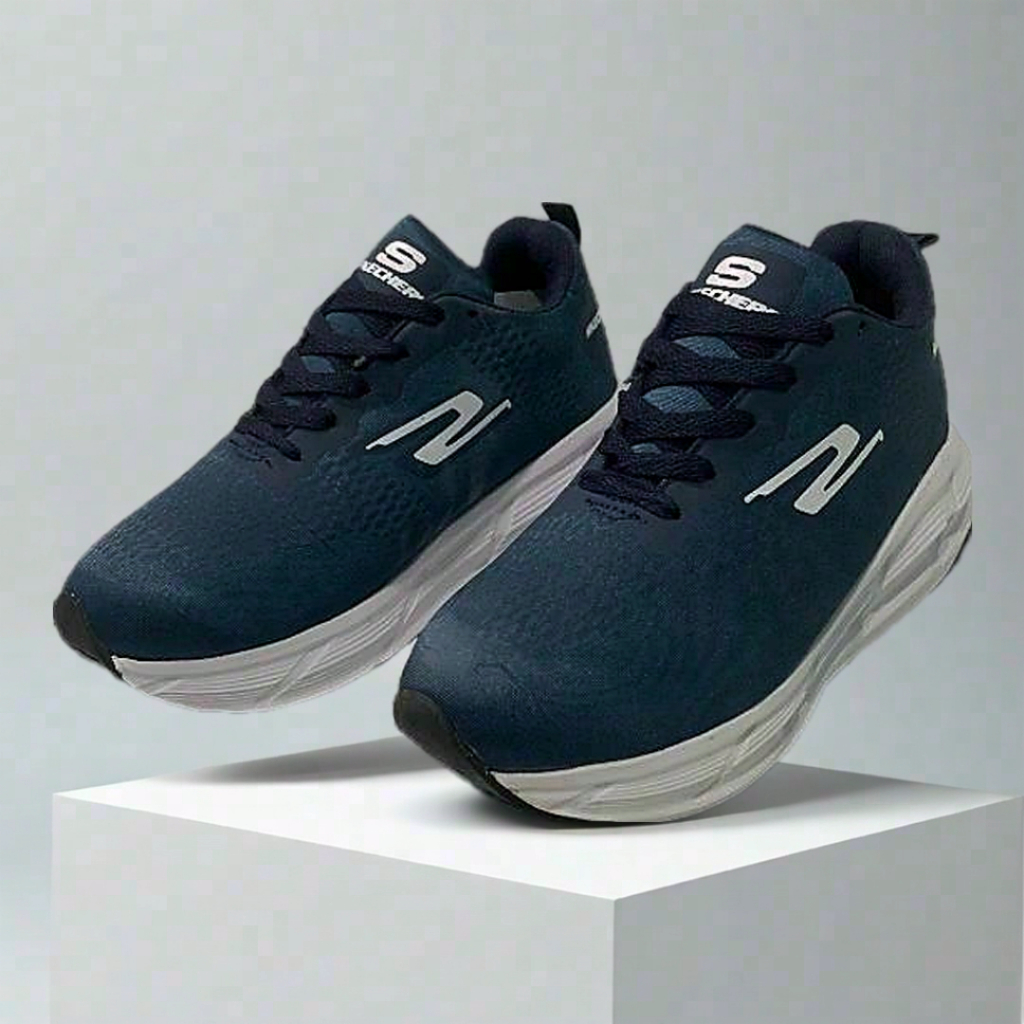 Skechers Go Run Sepatu Lari Pria Wanita Empuk