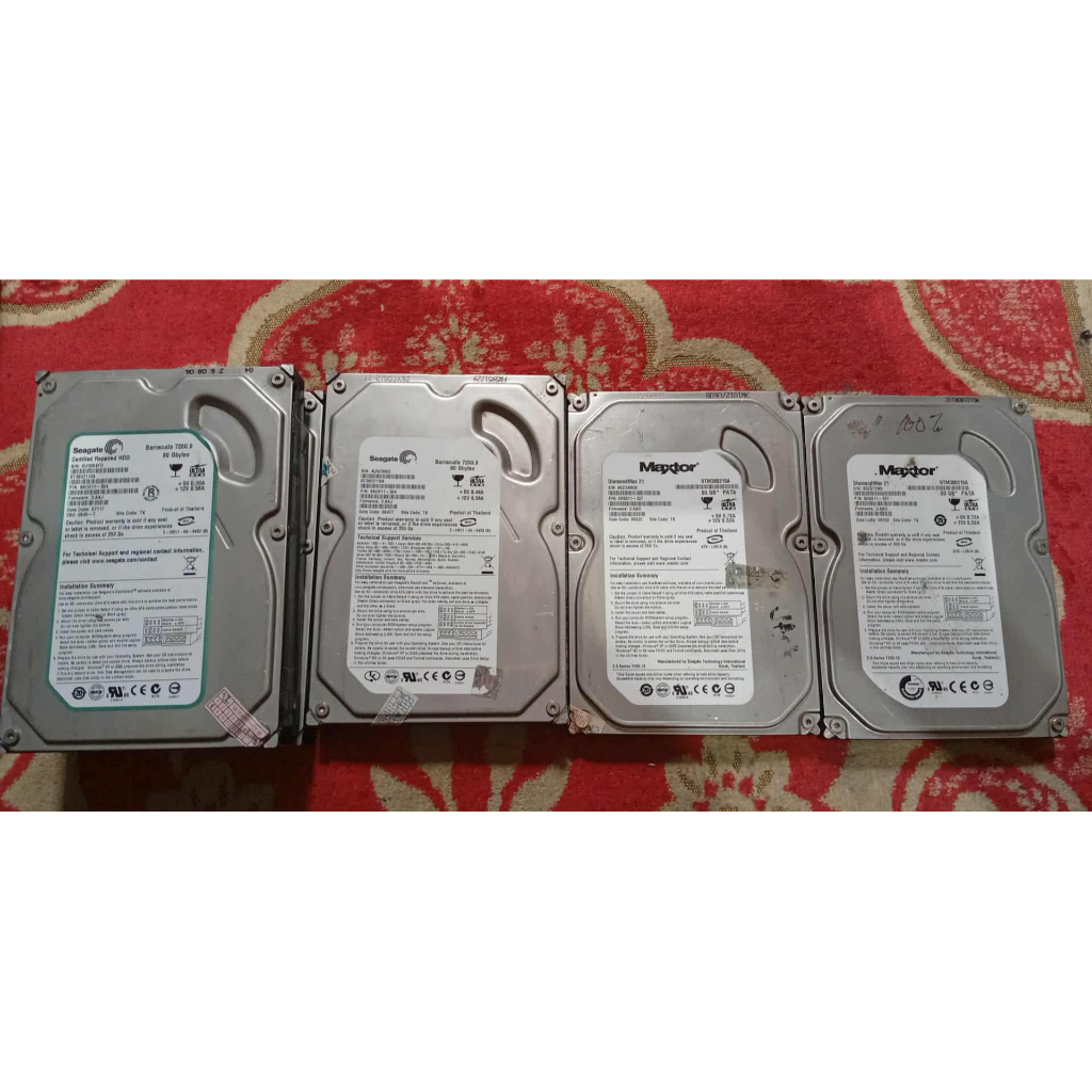 HARDISK 80GB IDE/ATA/ps2  3, NORMAL