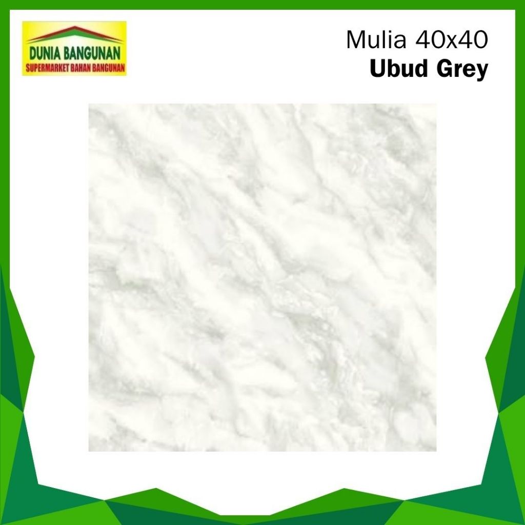Keramik Lantai 40x40 Mulia Ubud Grey Keramik Lantai Glossy