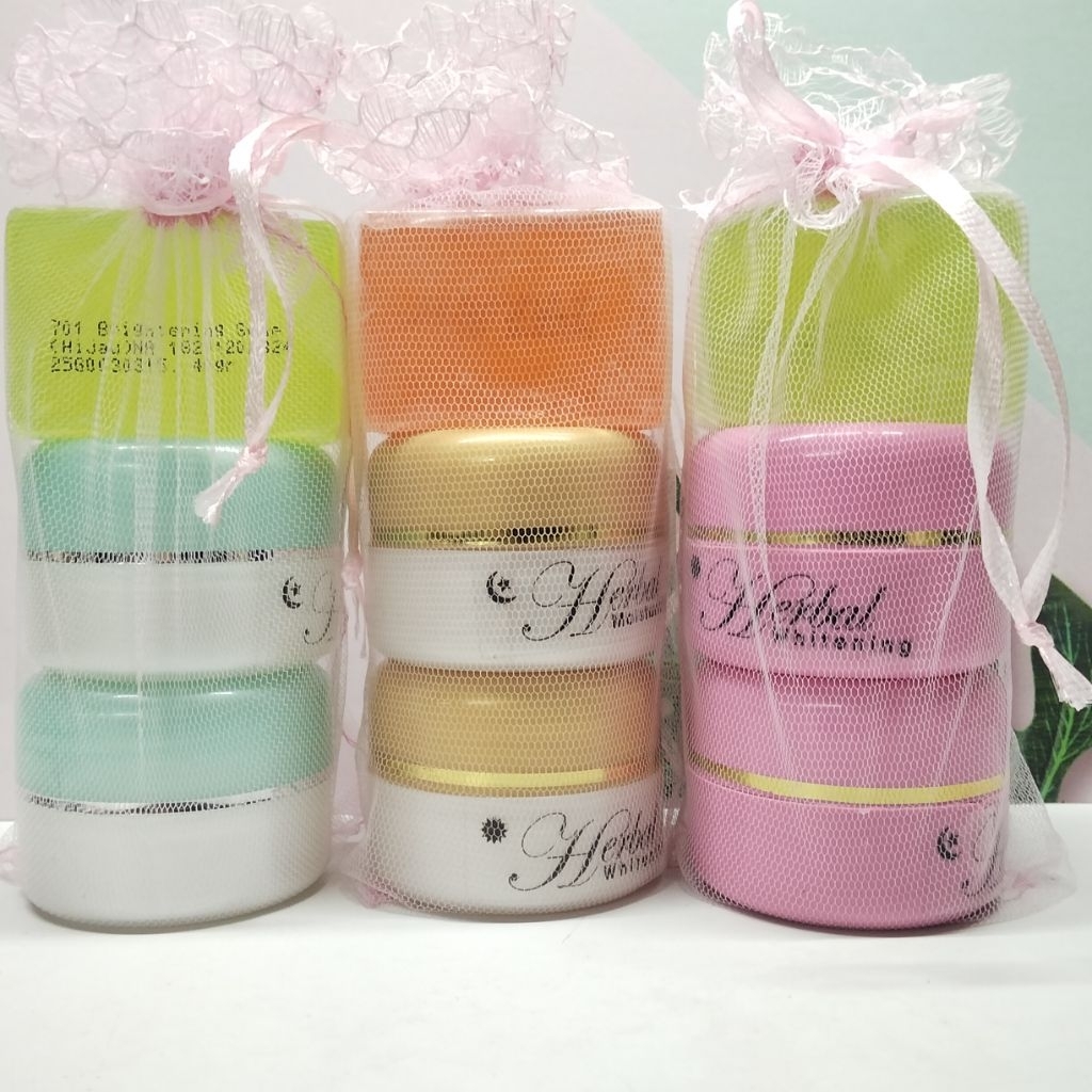 paket cream Herbal Algae 3in1 ORI