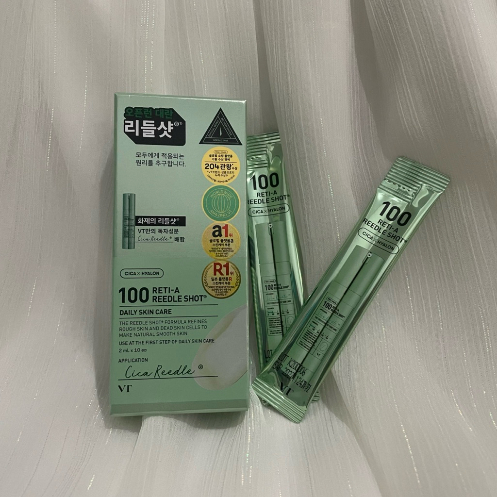 VT Cosmetics 100 Reti-A CicaRS 2ml Stick Pouch