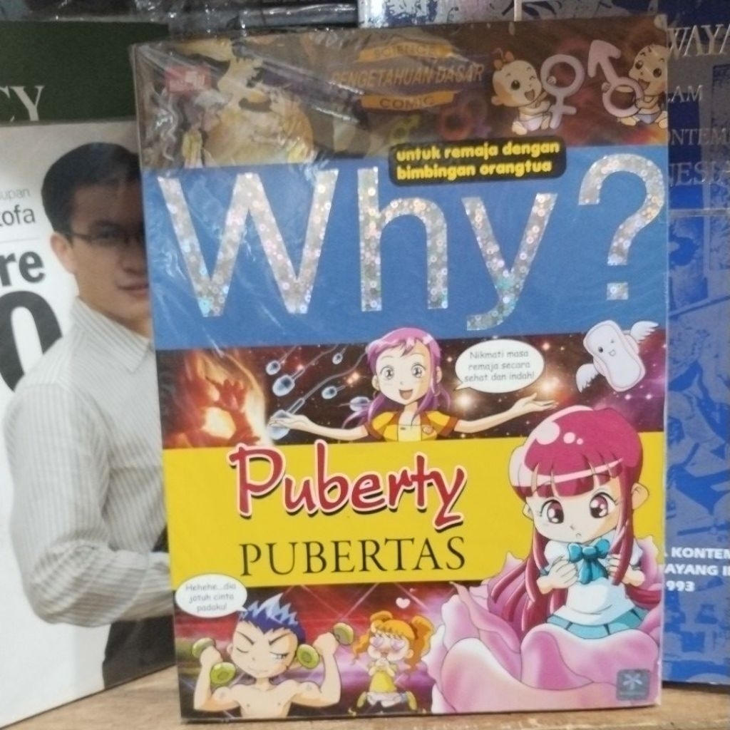 BUKU KOMIK WHY PUBERTAS