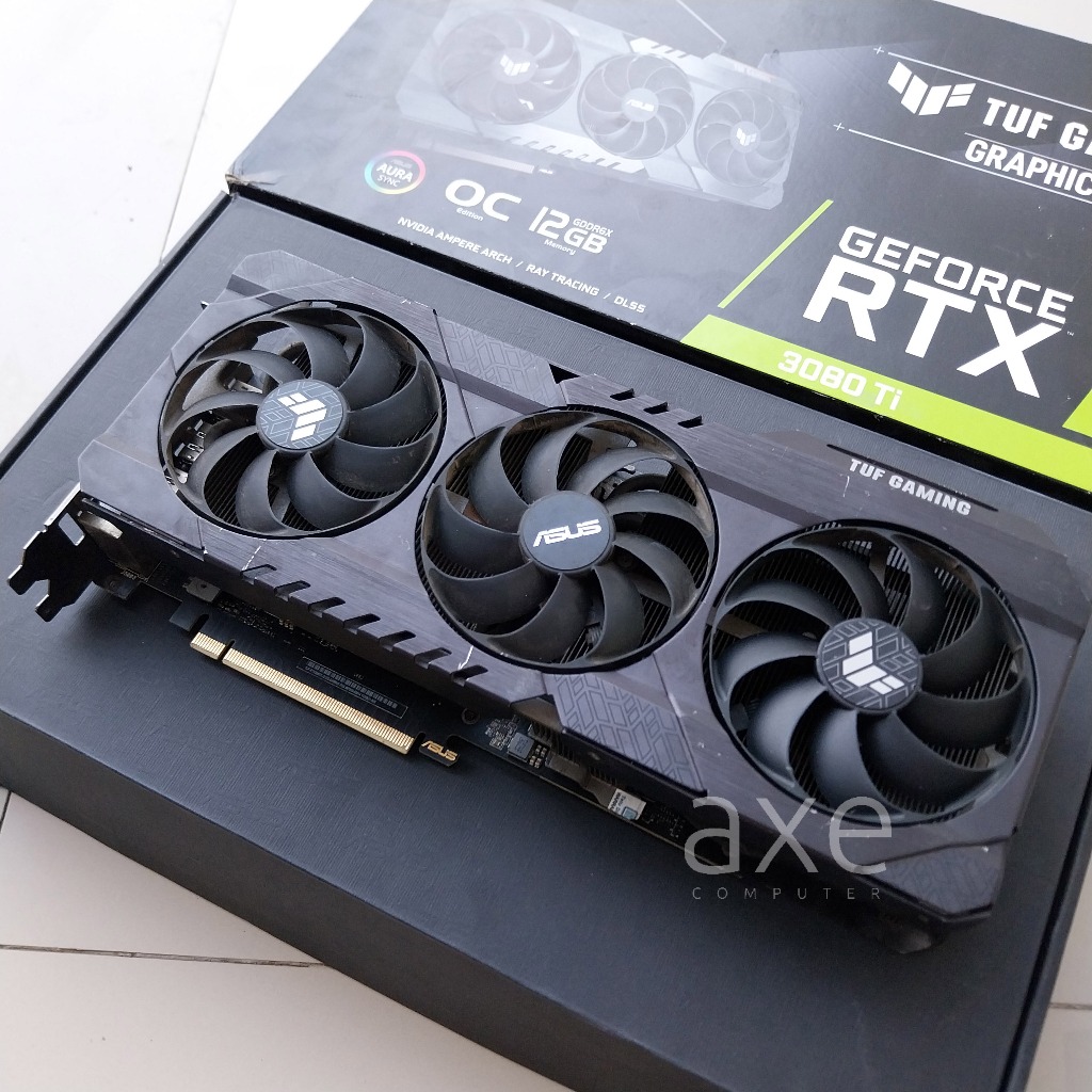 Rtx 3080 ti 12gb asus tuf normal no minus fullset
