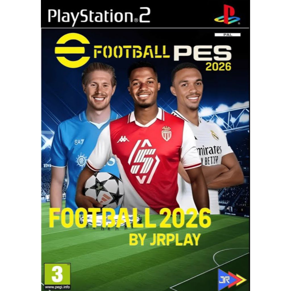 Kaset PS2 - PES 2026 Update (Playstation 2)