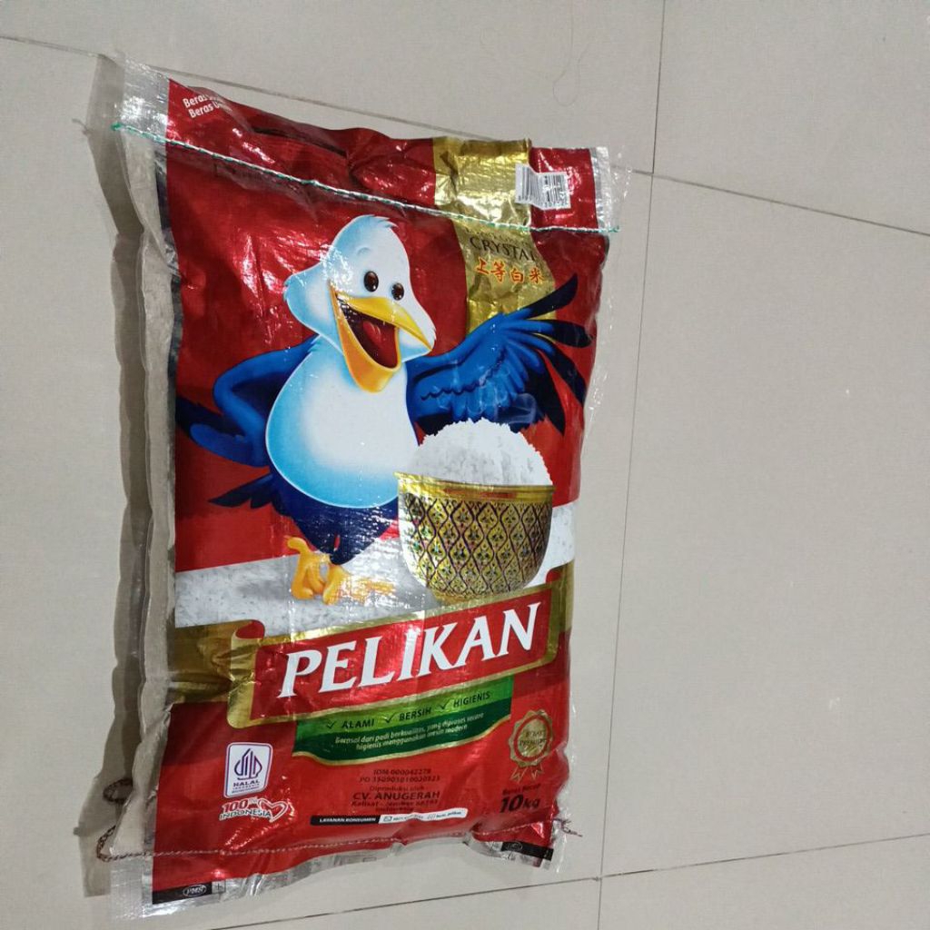 [ INSTAN ] BERAS PELIKAN 10KG -100%HALAL