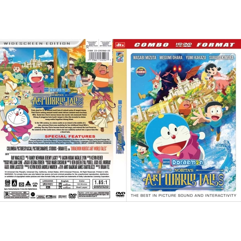 dvd terbaru doraemon nobitas 2025