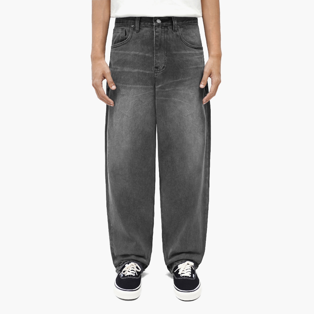 Amigos de Nimes - Basica Man - Baggy Pants Black Denim Jeans
