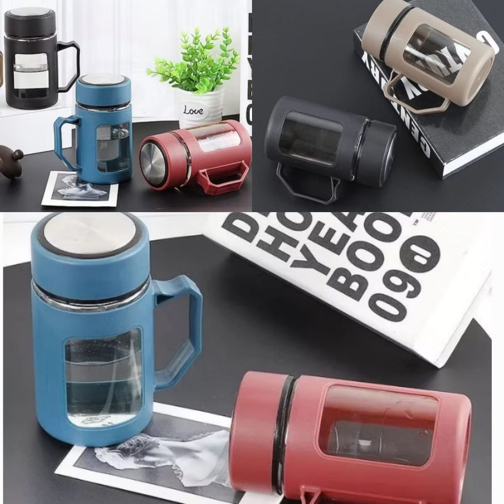 Mug gelas 500ml / Mug gelas kaca