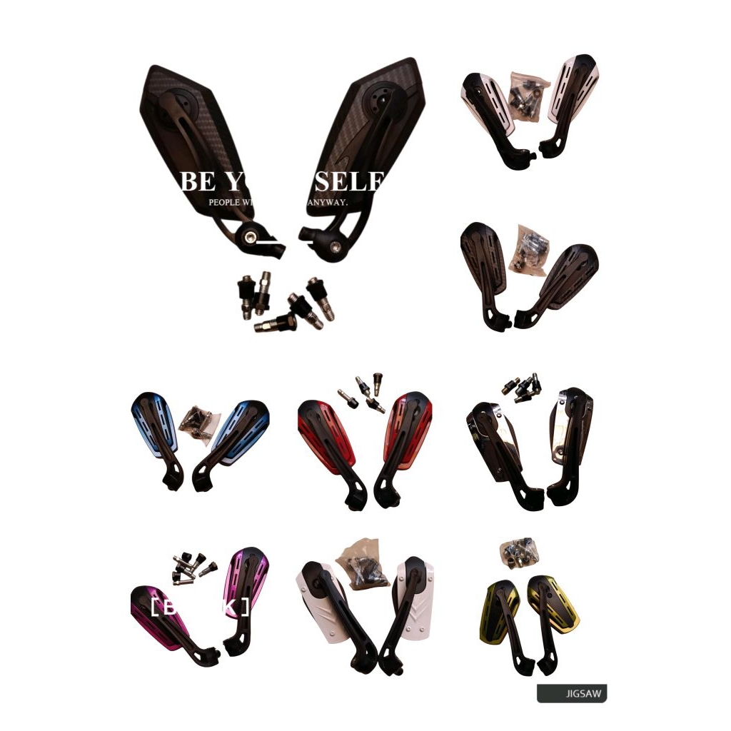 Spion Motor Variasi Batman Koso Kaca Sepion Untuk Semua Jenis Matic Bebek Sport Honda/ Yamaha/ Suzuk