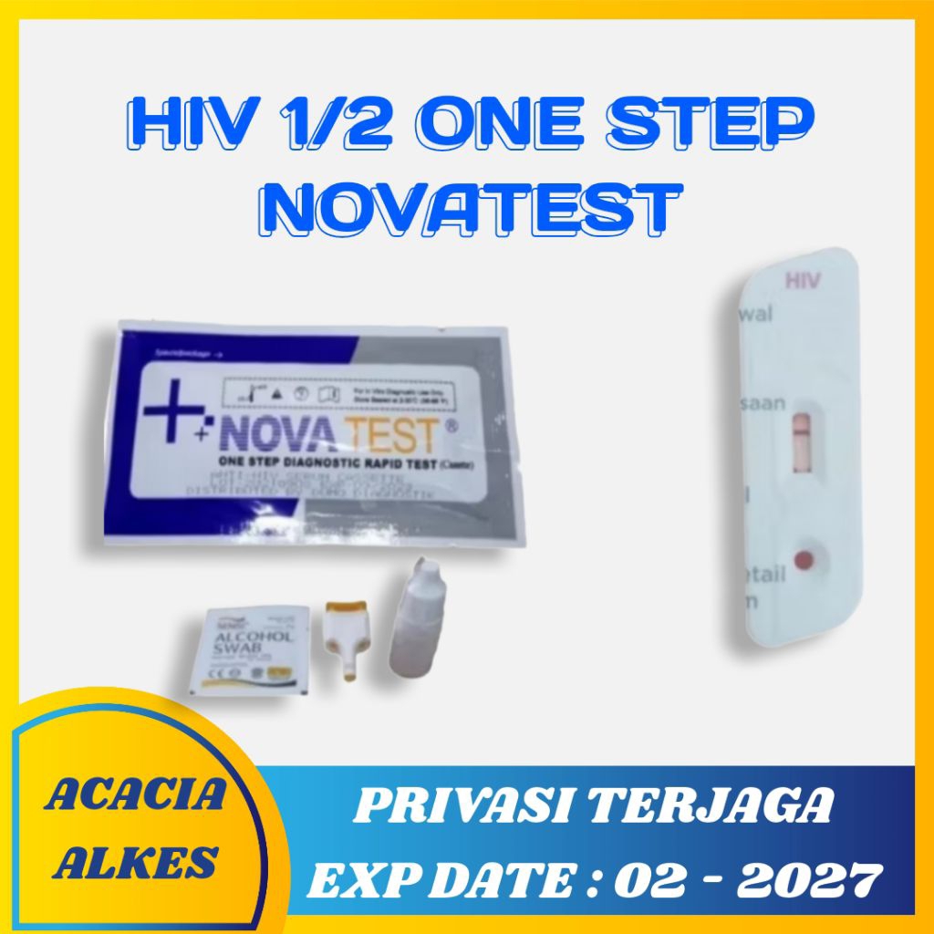 HIV 1/2 Tes Device 1 Set Mandiri