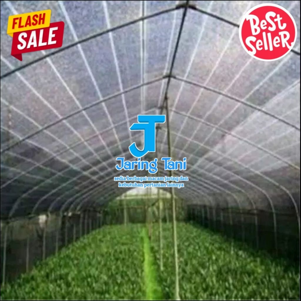 Jaring Paranet 50 Meter Lebar 3 Meter untuk Tanaman dan Pelindung Outdoor
