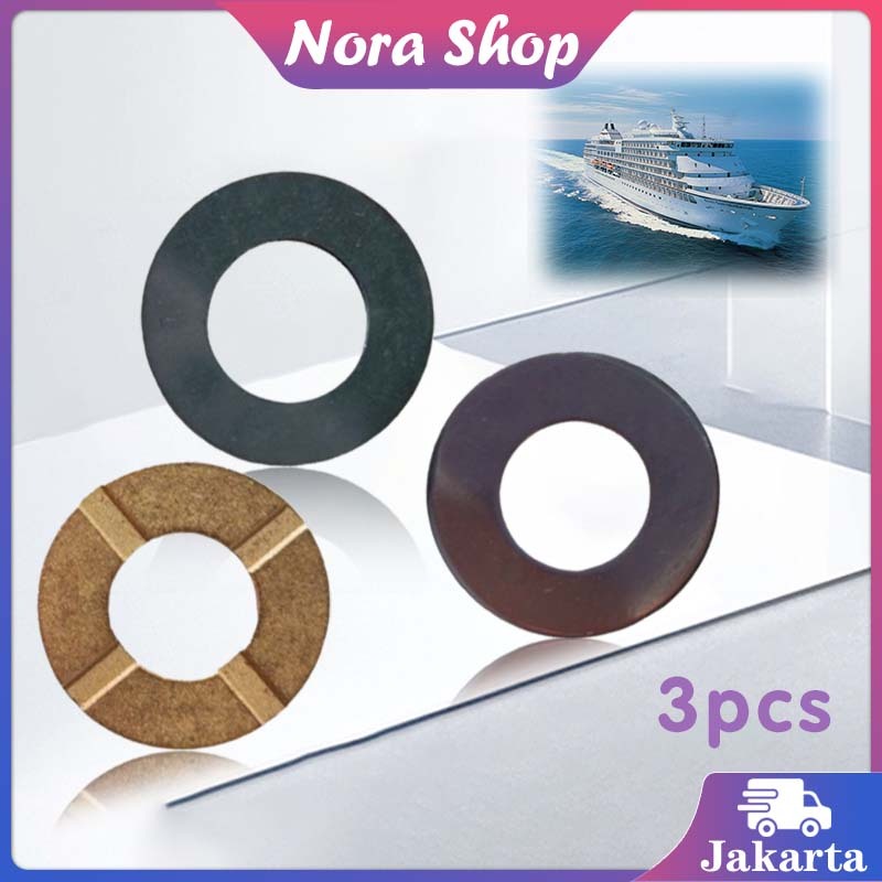 3Pcs Sparepart Mesin Tempel Yamaha 93341-41414 / Thrust Bearing Mesin Tempel 15 Pk